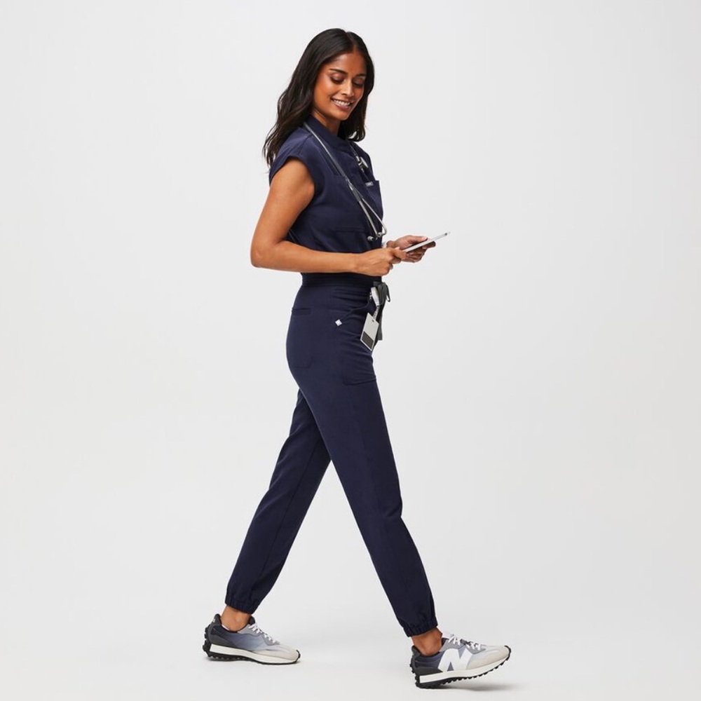 Navy Figs Rafaela Cargo ScrubJumpsuit